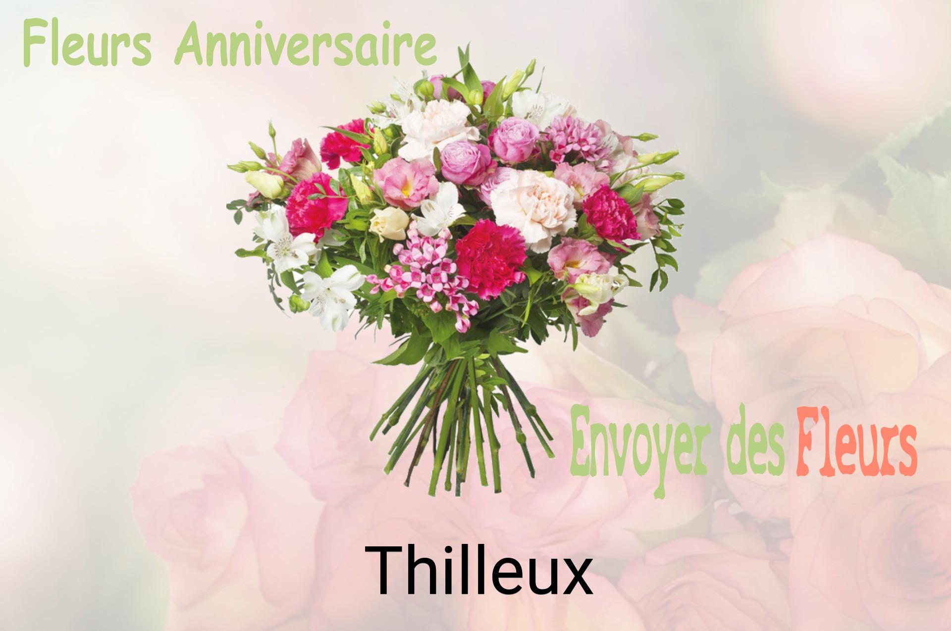 Bouquet de fleurs d’anniversaire livré à Thilleux